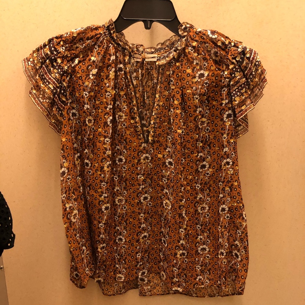 Ulla Johnson Silk top US6 NWT